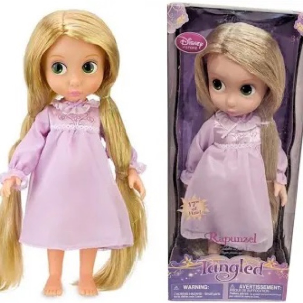 Limited 1st Edition Disney Animators Collection Rapunzel Doll -NIB
